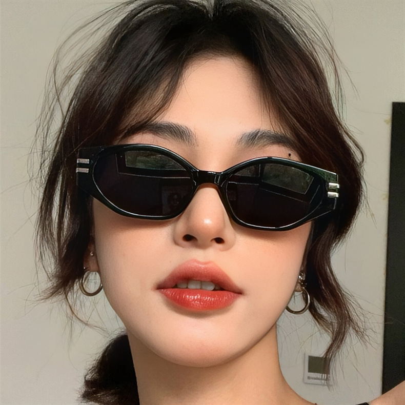 Sunglasses Cat Eye - Nieuwe kleine Y2K cat-eye zonnebrillen voor