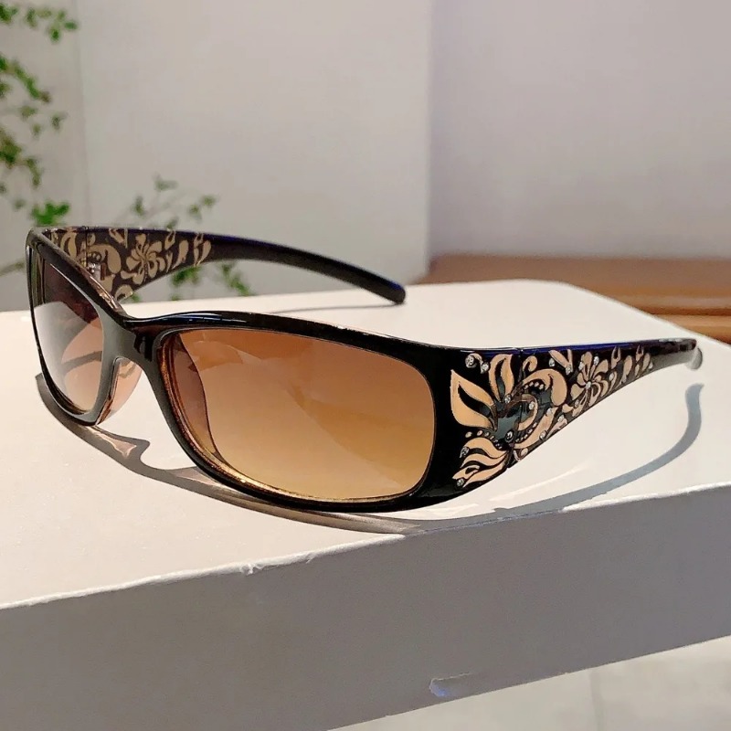 Sunglasses Cat Eye - Modieuze Dames Zonnebrillen met Strass Steentjes