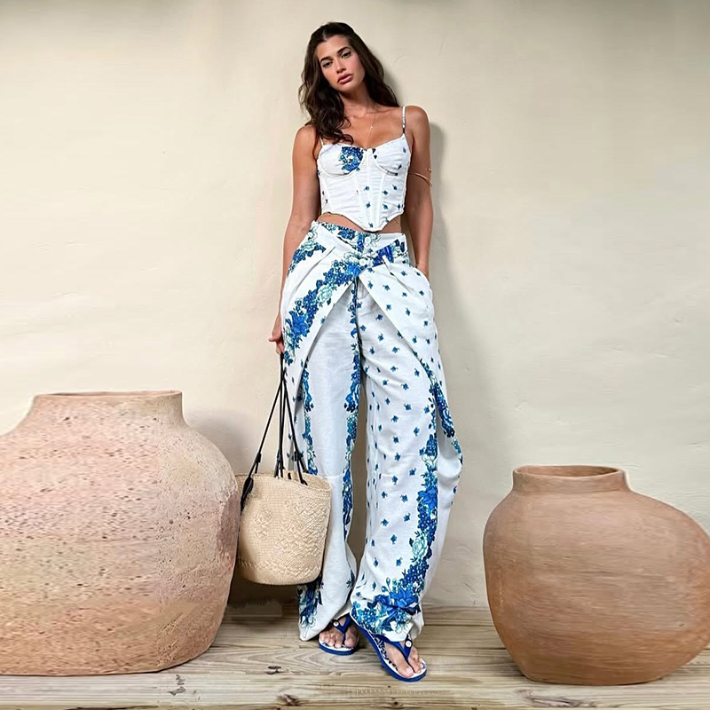 Sexy geprinte vest-broek dames - Romper Floral Print recensie en prijs