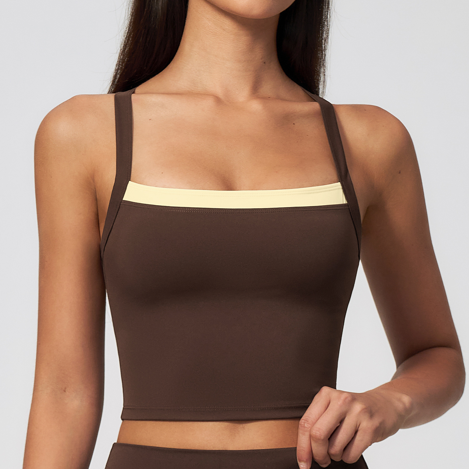 Dames Criss Cross Back Yoga Ta - Crop Top Crochet recensie en prijs