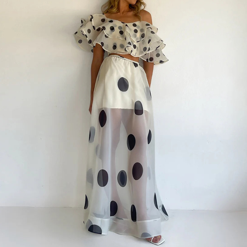 Dames korte mouwen lange rok 2 - Romper Floral Print recensie en prijs