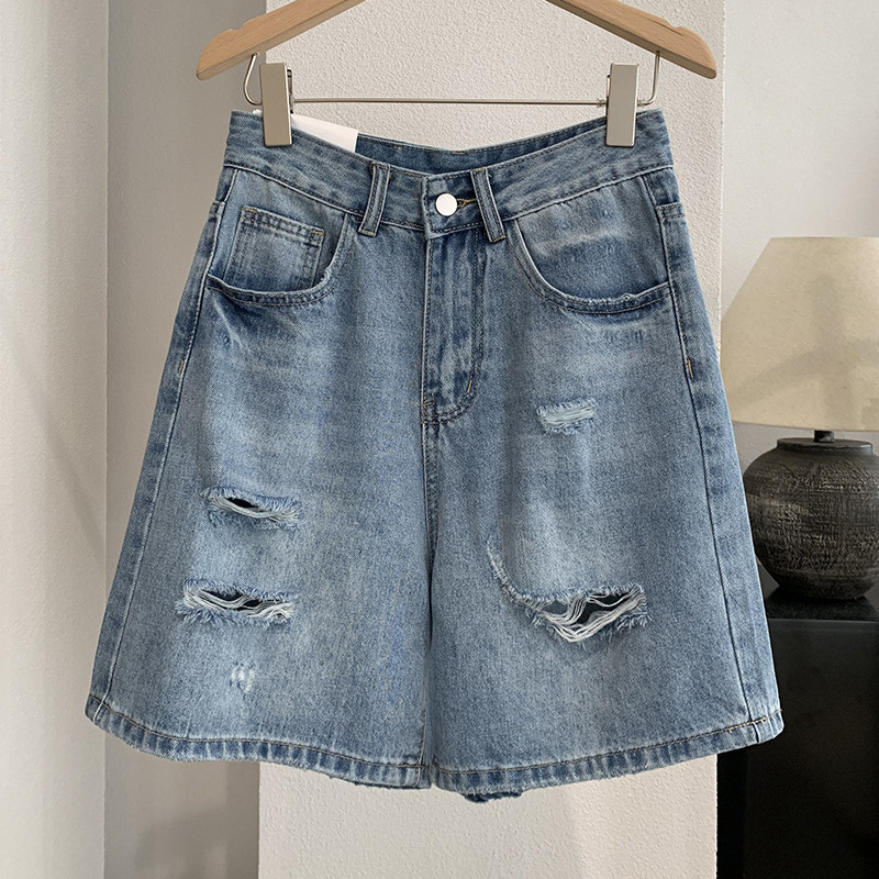 Denim korte broek dames jeans  - Shorts Denim Frayed recensie en prijs