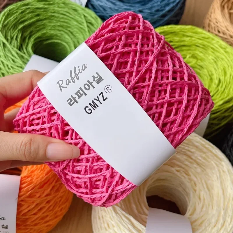 80G Kleuren Raffia Garen Pluiz - Crochet Bag Raffia recensie en prijs
